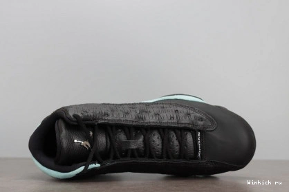 BLACK RETRO ISLAND GREEN 13 - JORDAN 1026